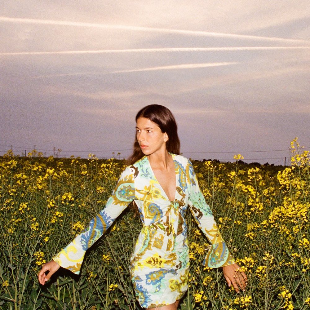 Zara Printed Mini Dress